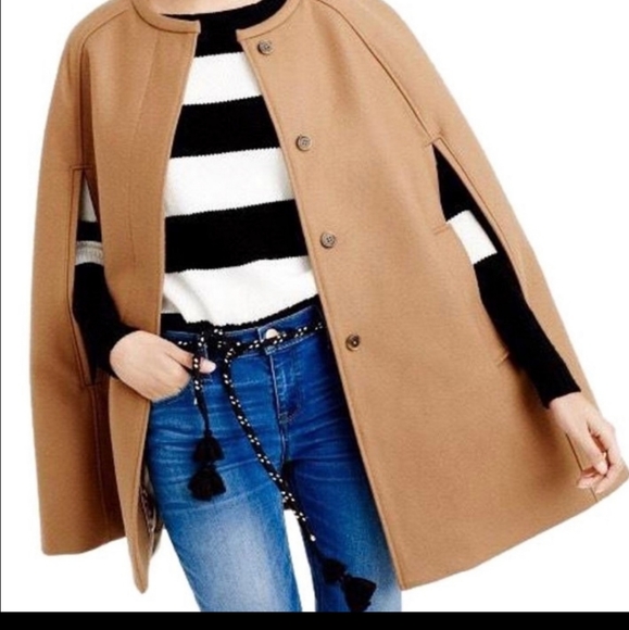 J. Crew Jackets & Blazers - ISO!!!  I am looking for this J Crew cape coat in a m/l